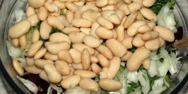 Рецепт старорусского винегрета с судаком