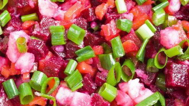 Рецепт винегрета из овощей