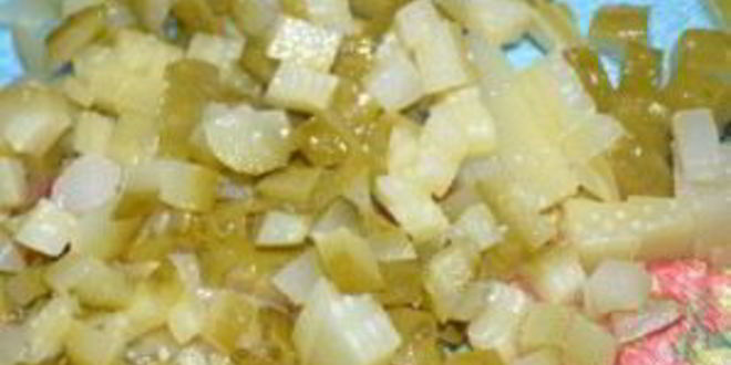 Рецепт винегрета классического с горошком