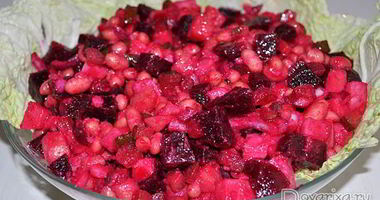 Рецепт Винегрета с фасолью