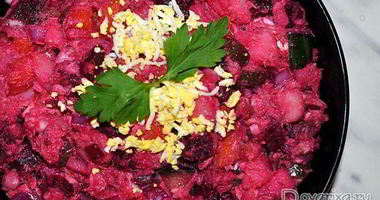 Рецепт Винегрета с горбушей