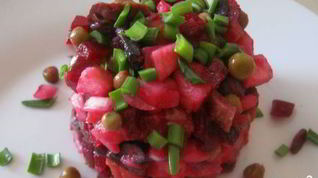 Рецепт Винегрета с грибами