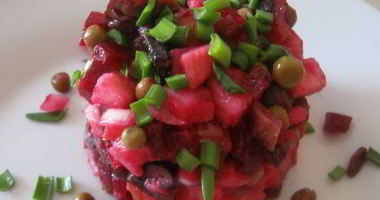 Рецепт Винегрета с грибами