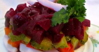 Рецепт Винегрета с кальмарами