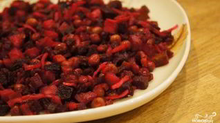 Рецепт Винегрета с квашеной капустой