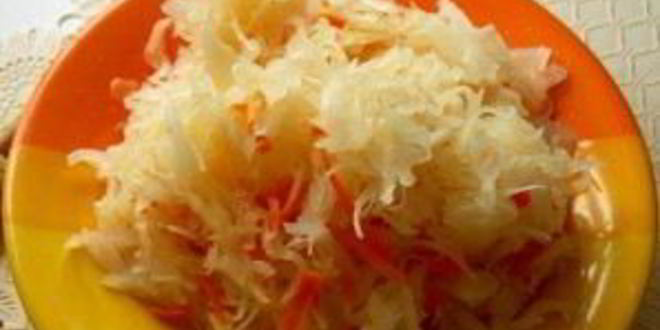 Рецепт винегрета с квашеной капустой