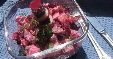 Рецепт Винегрета с сельдью