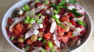 Рецепт Винегрета с селедкой