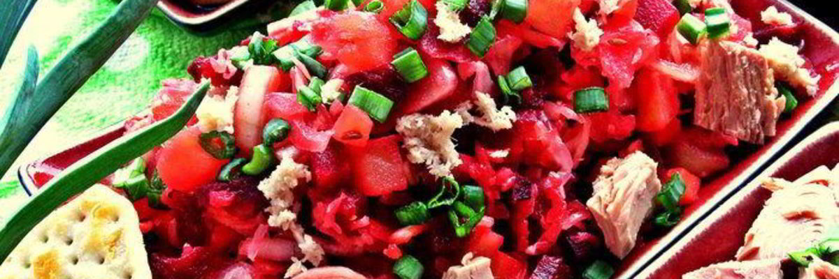 Рецепт Винегрета с тунцом