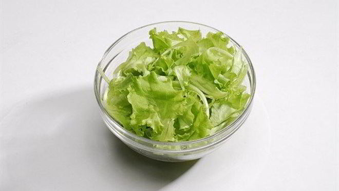 Рецепт зеленого салата с винегретом