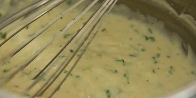 Рецепт Белого чесночного соуса