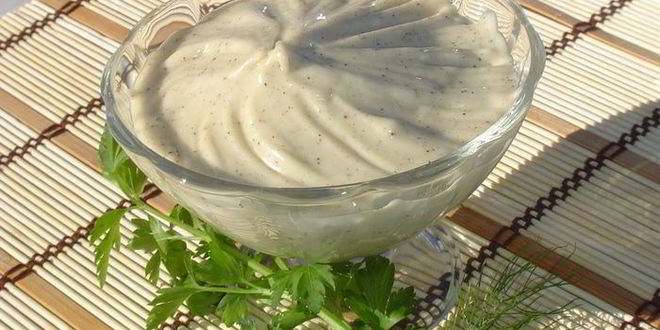 Рецепт майонеза на перепелиных яйцах с зеленью