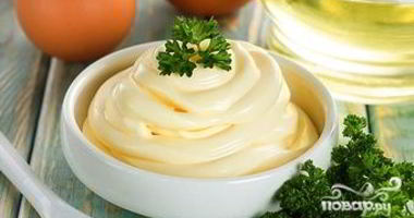 Рецепт Майонеза с горчичным порошком