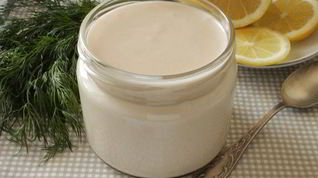 Рецепт Постного майонеза из фасоли