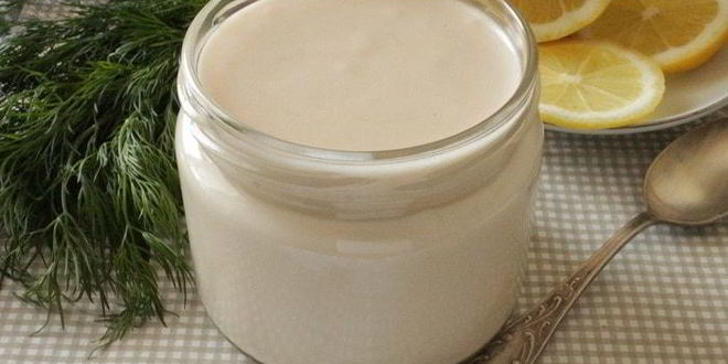 Рецепт постного майонеза из фасоли