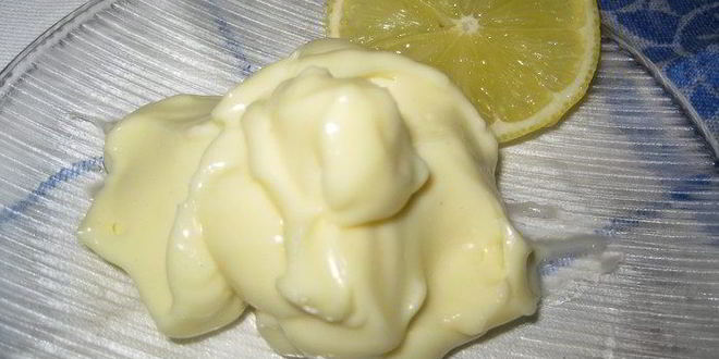 Рецепт Вкусного и полезный домашний майонез с лимоном