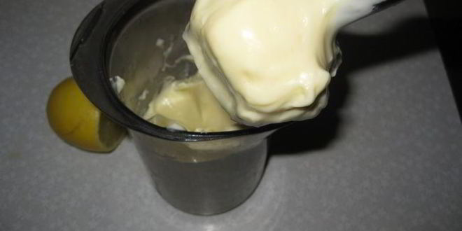 Рецепт вкусного и полезный домашний майонез с лимоном