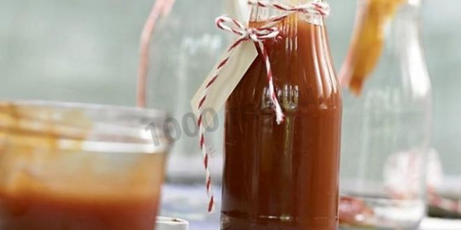 Рецепт Домашнего кетчупа с крахмалом на зиму