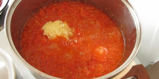 Рецепт кетчупа из болгарского перца на зиму