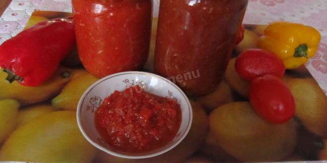 Рецепт кетчупа из болгарского перца на зиму