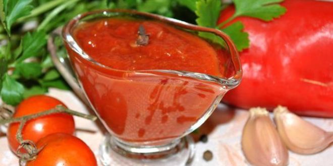Рецепт кетчупа по-домашнему с дымком