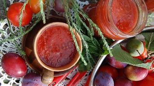 Рецепт Кетчупа со сливами на зиму