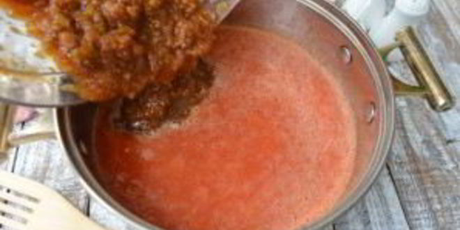 Рецепт кетчупа со сливами