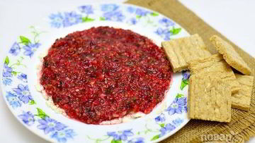 Рецепты клюквенных соусов