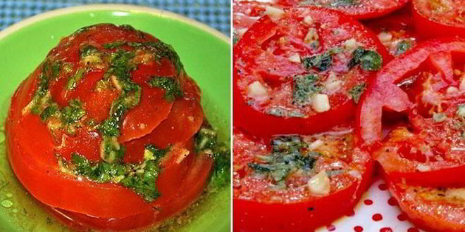 Рецепт Быстрого маринада для помидоров