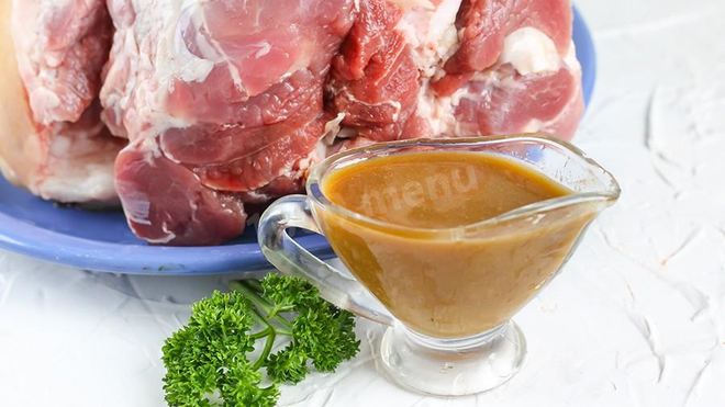 Рецепт быстрого маринада для свинины