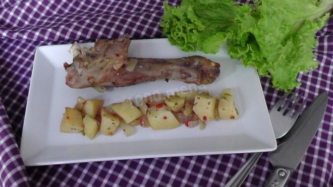 Рецепт маринада для бараньей ноги