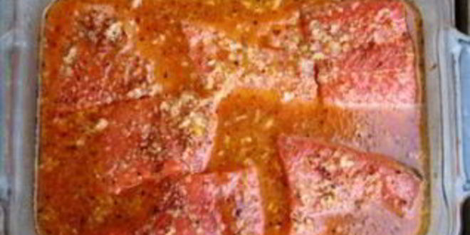 Рецепт маринада для рыбы на гриле