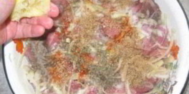 Рецепт маринада для свинины