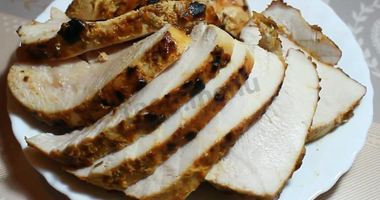 Рецепт Пастромы из филе индейки в маринаде из горчицы и меда