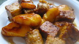 Рецепт Тофу в маринаде с манго