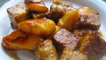 Рецепт Тофу в маринаде с манго