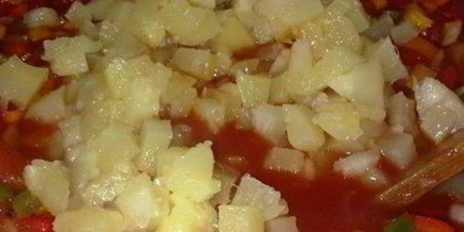 Рецепт приправы-соуса с ананасом и горьким перцем