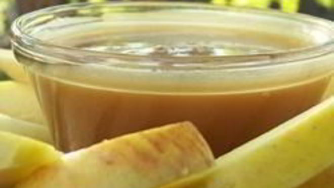 Рецепт сладкого соуса-дипа для фруктов