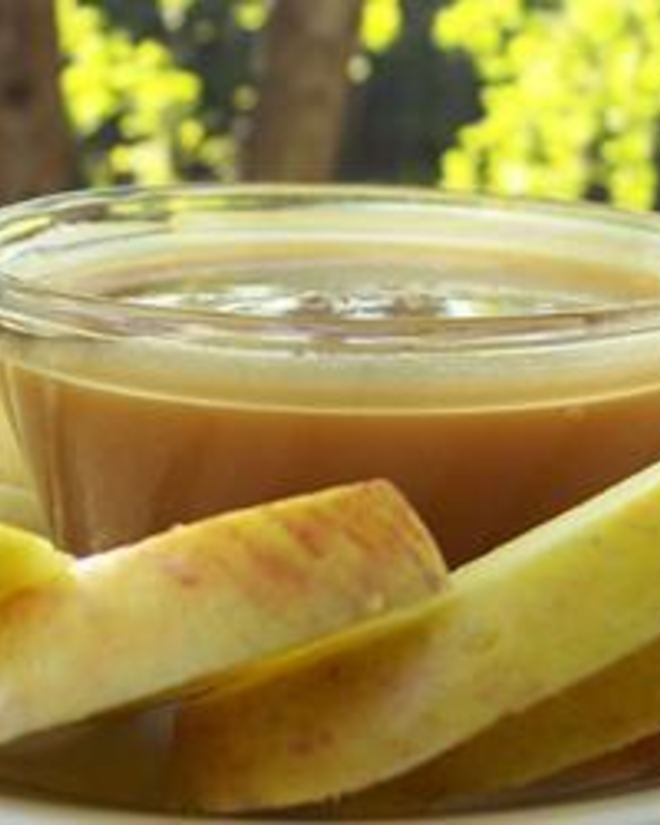 Рецепт сладкого соуса-дипа для фруктов