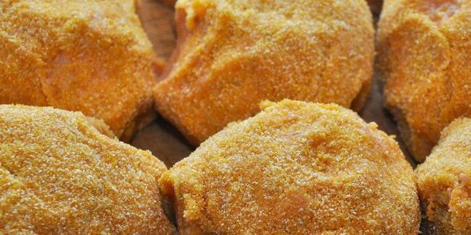 Рецепт куриных полпеттов под сальсой и бешамель