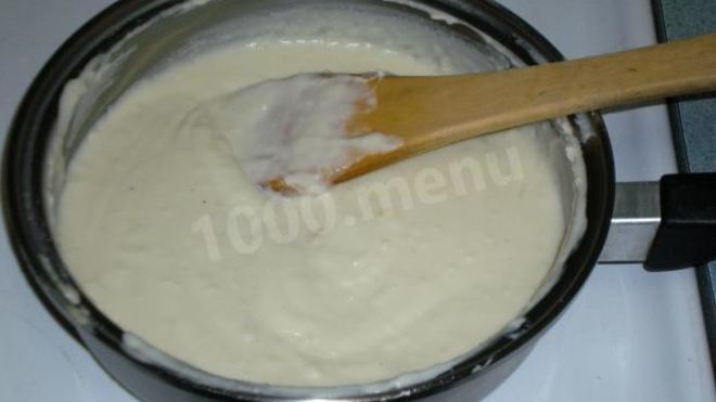 Рецепт соуса бешамель с тимьяном и чабрецом