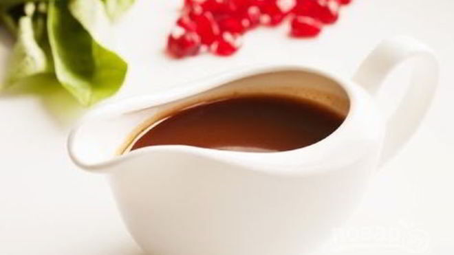 Рецепт соуса гранатового