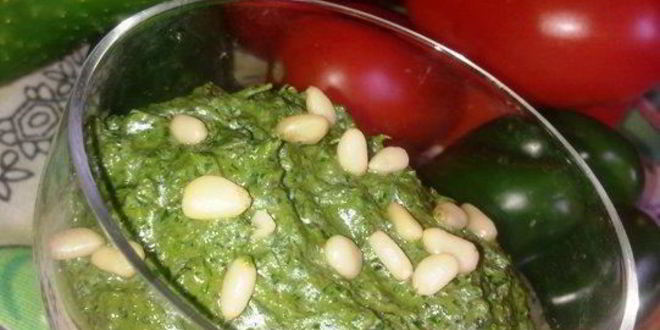 Рецепт соуса из базилика и рукколы