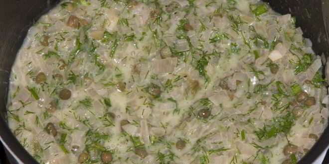 Рецепт соуса к рыбе