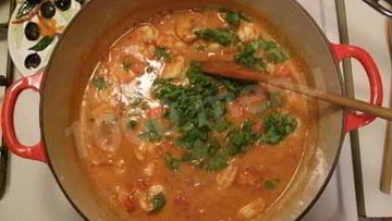 Рецепт Соуса карри с креветками