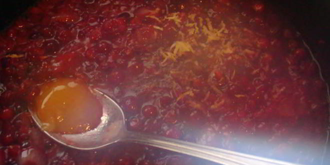 Рецепт соуса клюквенного