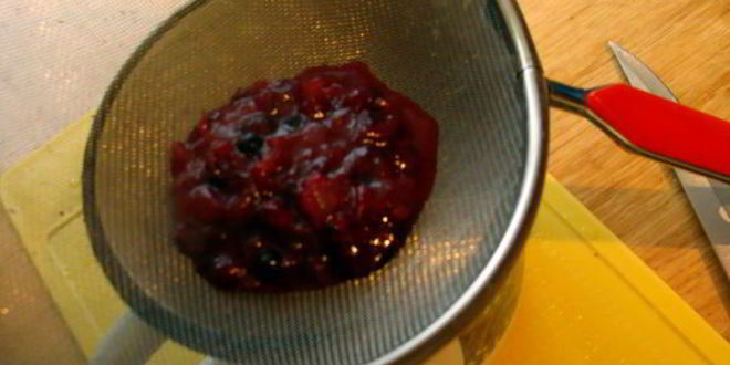 Рецепт соуса клюквенного