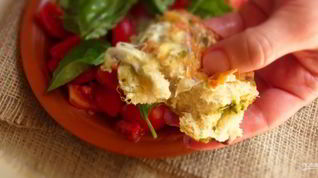 Рецепт Фокаччи с соусом Песто