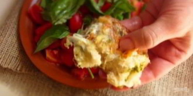 Рецепт фокаччи с соусом песто