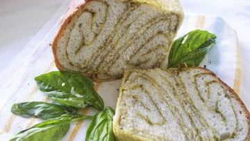 Рецепт Хлеба с соусом песто